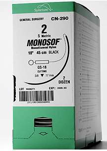 Covidien - Suture without Needle Stainless Steel Nonabsorbable Size 2 18 Inch Suture - 88862408-83