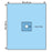 O & M Halyard Drape Minor Procedure 3" Fenestrated 48X60" Blue Sterile 40/Ca - 89207