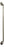 Graham-Field Wall Grab Bar Chrome Finish Knurled Steel - 2021A