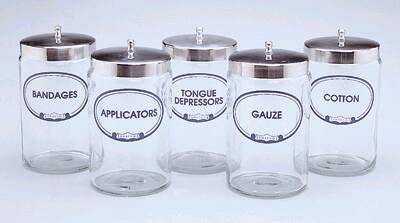 Graham-Field Sundry Jar Glass Clear - 3454A C