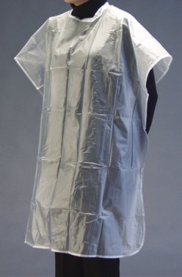 Graham-Field - General Purpose Apron Pullover Style Clear Disposable - 3853
