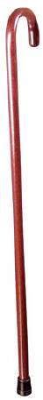 Lumex - Round Handle Cane Wood 42 Inch Height Walnut - 5184A