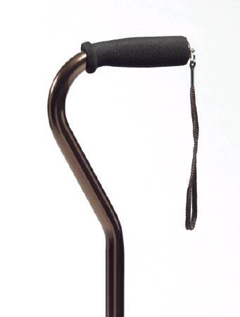 Lumex - Offset Cane Aluminum 31 to 39 Inch Height Bronze - 5941A