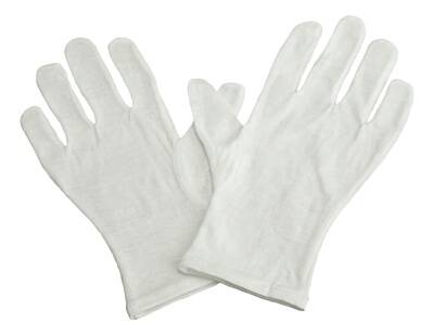 Grafco - Infection Control Glove Medium / Large Cotton White NonBeaded Cuff NonSterile - 9666