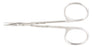 Miltex Vantage Iris Scissors 4-1/8 Inch Length Office Grade Stainless Steel Finger Ring Handle Straight Blade Sharp/Sharp - V95-304