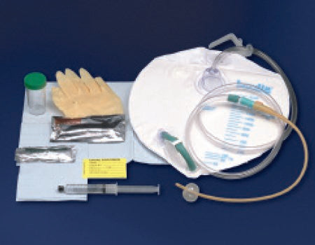 Bard Bardia Indwelling Catheter Tray Foley 16 Fr. 5 cc Balloon Silicone Elastomer - 802016