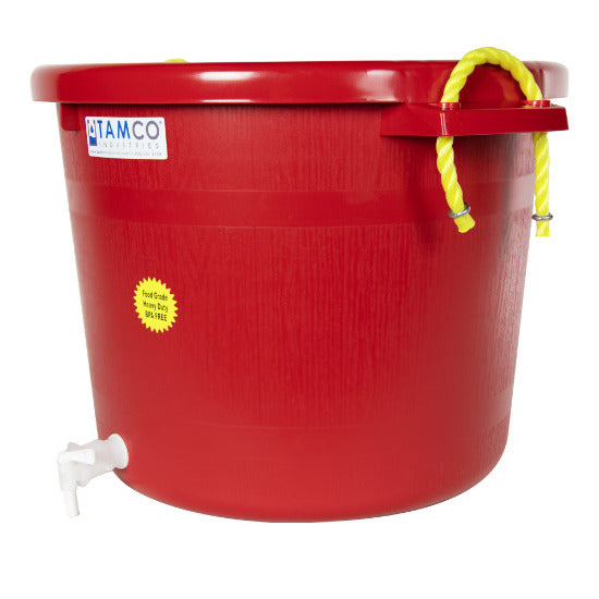 US Plastic Corp. Tamco Modified Multi-Purpose Bucket with Spigot