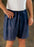 Graham Medical Products MediShorts Exam Shorts Large / X-Large Navy Blue Nonwoven Adult Disposable - 10001