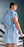 Graham Medical Products Patient Exam Gown Adult NonSterile Blue - 70222N