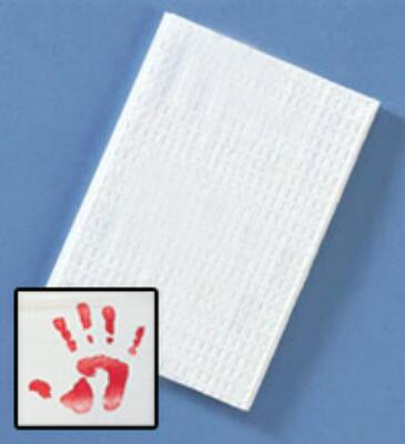 Graham Medical Products Tiny Tracks Table Paper 18 Inch White Crepe - 37238
