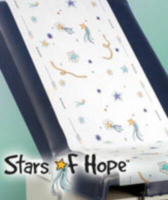 Stars of Hope - Table Paper 18 Inch Width White Crepe - 50168