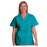 Fashion Seal Shirt Scrub Fashion Poplin Womens Large Teal Ea - 7288-L