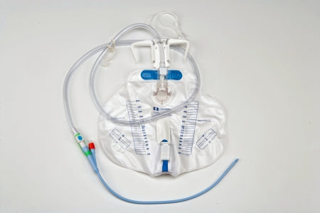 Cardinal Dover Indwelling Catheter Tray Foley 18 Fr. 5 cc Balloon Silicone - 6154-