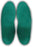 Hapad Comf-Orthotic Insole Foam / Felt Green Medium - FCAW