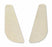 Hapad Heel Protector Wedge White - PW