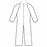 O&M Halyard Inc Extra Protection Coverall Large White Disposable - 10075