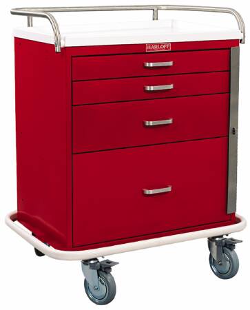 Harloff - Emergency Cart Steel 38.25 X 22 X 32 Inch Red - 6300