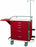 Harloff Emergency Cart Steel 38.25 X 22 X 32 Inch 5 Drawers Red - 6331
