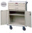 Harloff Isolation Cart Steel 41.5 X 22 X 32 Inch 2 Drawers Gray - 6200