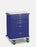 Harloff Classic Line Treatment Cart Steel 41.5 X 22 X 32 Inch 6 Drawers Navy Blue - 6450