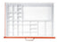 Harloff Harloff Drawer Divider Tray 23 X 17 Inch White - 680523