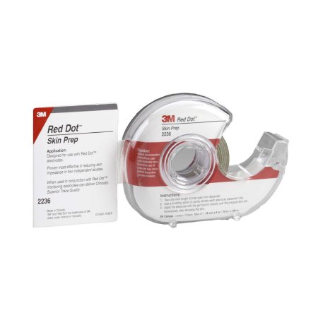 Red Dot - Electrode Skin Prep Abrader Tape Tape Dispenser NonSterile - 2236