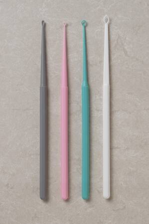 Healthlink Ear Curette Single-ended Handle 4 mm Tip Oval Tip - 6610