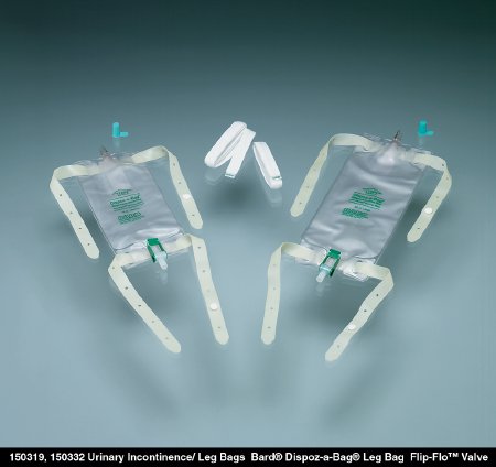 Bard Dispoz-a-Bag - Urinary Leg Bag Anti-Reflux Valve Sterile 950 mL Vinyl - 150432