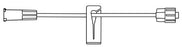 B. Braun Extension Set 6 Inch Without Ports 0.2 mL Priming Volume DEHP-Free - 471960