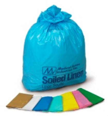 Medegen Medical Products LLC Medegen Medical Products Biohazard Laundry Bag 20 - 30 gal. Yellow Polyethylene 30-1/2 X 41 Inch - 112