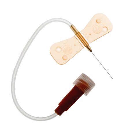 Surflo - Infusion Set 25 Gauge 3/4 Inch 12 Inch Tubing Without Port - SV-25BLK