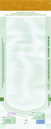 Healthmark Industries Sterilization Pouch EO Gas / Steam 5 X 10-1/2 Inch Transparent Heat Seal Plastic - SS4