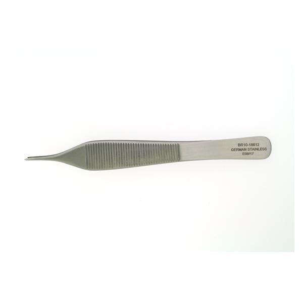 Hermann Medizentechnik Forcep Micro Adson 4-3/4"/12Cm 1X2 Teeth Ea - BR10-18612