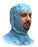 Precept Medical Products Surgical Hood One Size Fits Most Blue Pull On - 5246