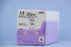 Coated Vicryl - Suture with Needle Absorbable Coated Undyed Suture Braided Polyglactin 910 Size 3 - 0 18 Inch Suture 1-Needle 16 mm Length 1/2 Circle - Compound Curve Reverse Cutting Needle - J657G