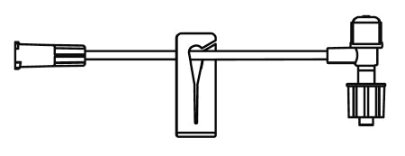 B. Braun - Extension Set 4 Inch Tubing 1 Port 0.1 mL Priming Volume DEHP-Free - 471954