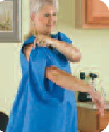 Tidi Products Ultimate Patient Exam Gown Adult NonSterile Blue - 918519