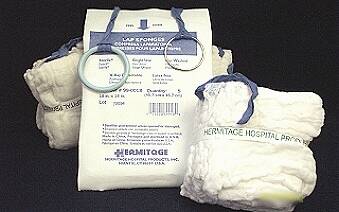 Dukal Surgical Laparotomy Sponge Cotton 18 X 18 Inch 5 Count Pack Sterile - 99-9018