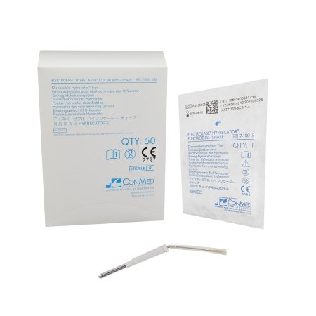 Electrolase - Blade Electrode Stainless Steel Sharp Blade Tip Disposable Sterile - 7-100-8CS