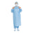 Evolution 4 - Non-Reinforced Surgical Gown with Towel X-Large Blue Sterile Disposable - 90042