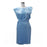 HPK Industries - Patient Exam Gown Medium Blue Disposable - 504S