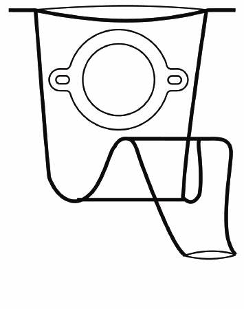 Hollister Ostomy Irrigation Sleeve Not Coded 2 Inch Flange 42 Inch Length - 7728