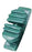 BSN Medical - Walking Heel Synthetic Rubber, Green, Heel Cushion - 4183-135
