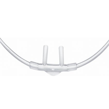 Hudson RCI - Nasal Cannula Continuous Flow Adult Curved Prong / NonFlared Tip - HUD1812