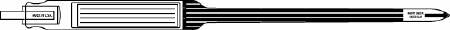 Safeguard Sealident - Identification Wristband Write On Band Adhesive Closure Without Legend - 841-16-PDJ