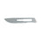 Miltex - Surgical Blade Carbon Steel No. 10 Sterile Disposable Individually Wrapped - 4-110