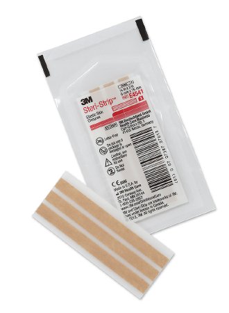 3M Steri-Strip Elastic Skin Closure Strip 1/4 X 3 Inch Nonwoven Material Flexible Strip Tan - E4541