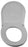 Drive Medical Oblong Oversized Toilet Seat with Lid (16 ½" Seat Depth)
