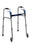 Drive Medical Deluxe, Trigger Release Folding Walker with 5" Wheels