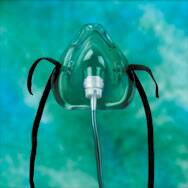Hudson RCI - Oxygen Mask Elongated Style Pediatric Adjustable Head Strap / Nose Clip - HUD1050